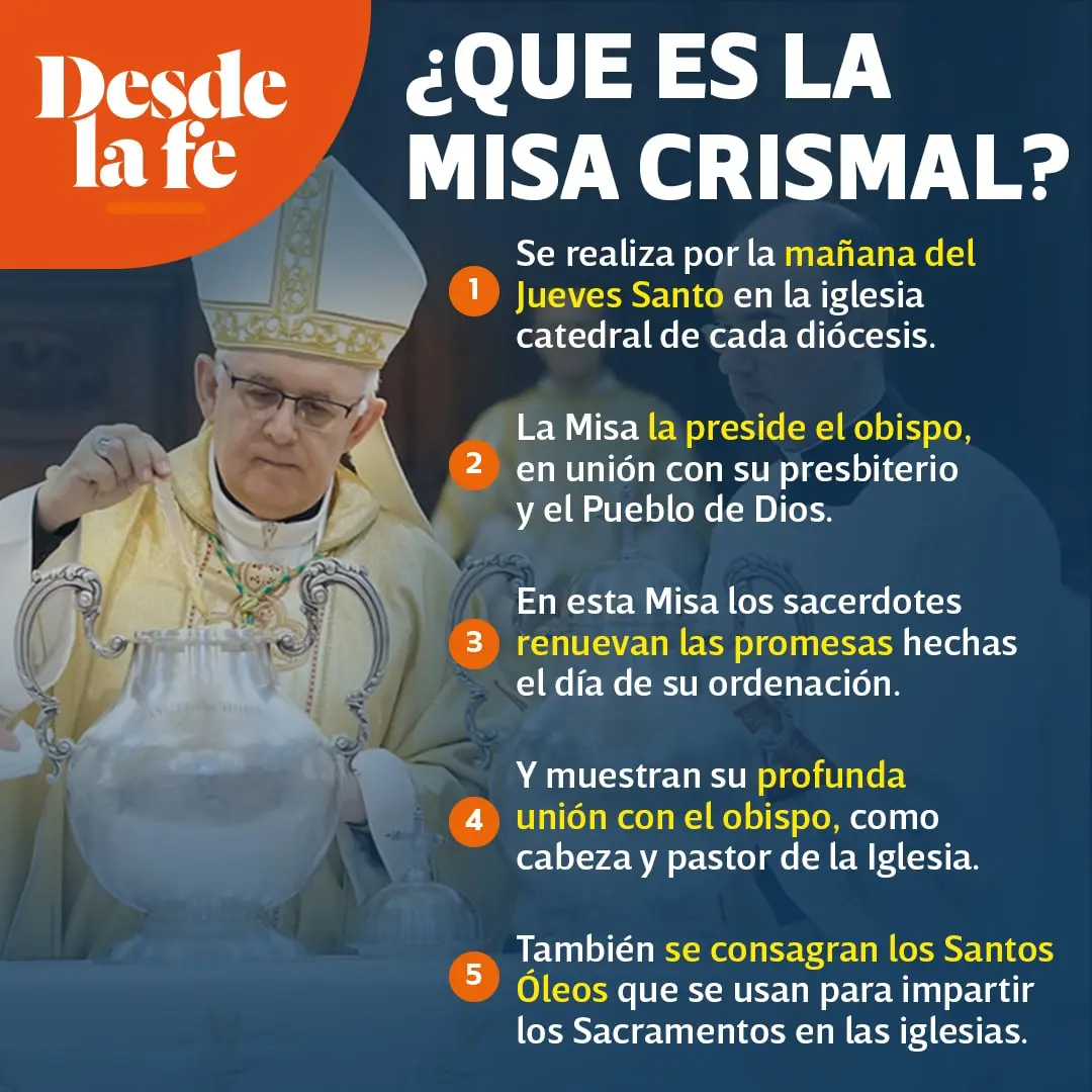 La Misa Crismal: Un evento clave en la vida de la Iglesia - Qué es la Misa Crismal 2024 lecturas misa crismal - Qué es la Misa Crismal 2024