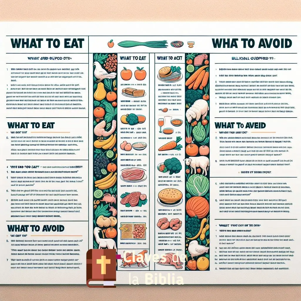 ¿Qué Alimentos Podemos Consumir Según la Biblia? - Qué es lo que podemos comer según la Biblia segun la biblia que alimentos se pueden comer - Qué es lo que podemos comer según la Biblia