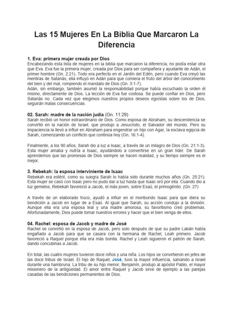 Personas que Marcaron la Diferencia en la Biblia: Un Legado de Fe y Esperanza - Qué es marcar la diferencia según la Biblia personas que marcaron la diferencia en la biblia - Qué es marcar la diferencia según la Biblia