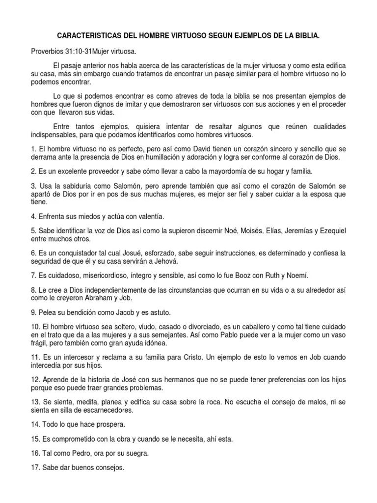 ¿Qué es ser virtuoso según la Biblia? - Qué es ser virtuoso en la Biblia que es ser virtuoso segun la biblia - Qué es ser virtuoso en la Biblia
