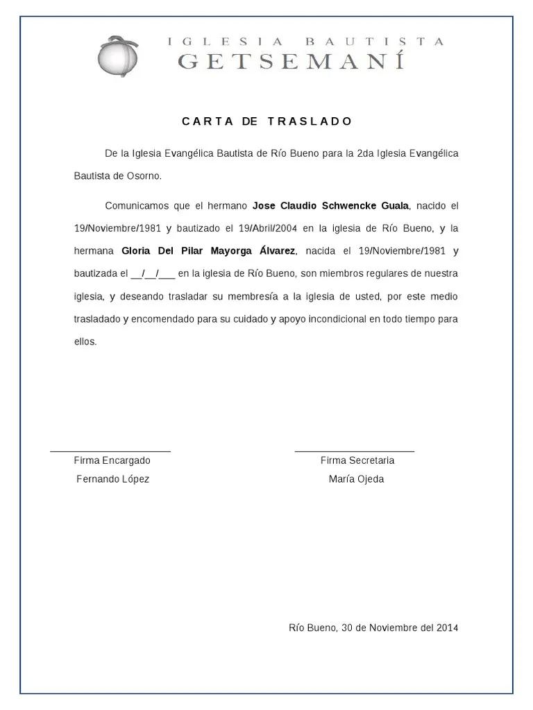 La Carta de Traslado de Iglesia: Un Paso Importante en tu Trayectoria Espiritual - Qué es una carta de traslado carta de traslado de iglesia - Qué es una carta de traslado