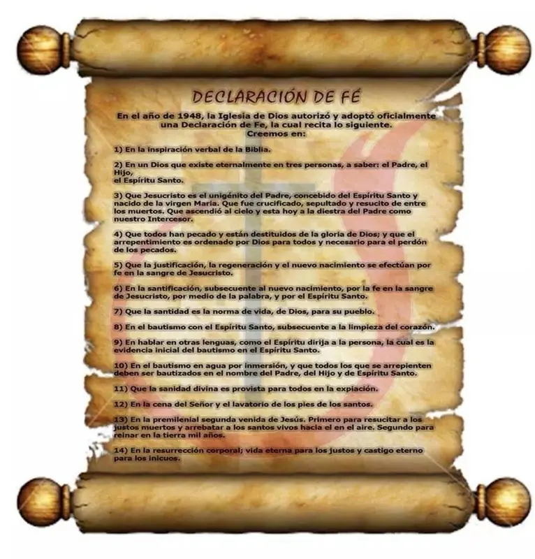 Declaración de Fe de la Iglesia de Dios: Un Estudio Profundo - Qué es una declaracion en la Iglesia declaración de fe de la iglesia de dios - Qué es una declaracion en la Iglesia