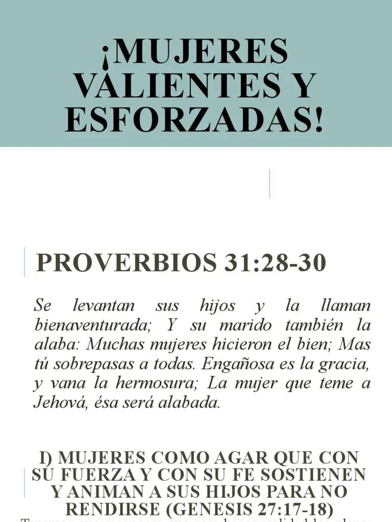 Mujeres Esforzadas y Valientes en la Biblia: Un Legado de Fortaleza e Inspiración - Qué es una mujer esforzada según la Biblia mujeres esforzadas y valientes en la biblia - Qué es una mujer esforzada según la Biblia