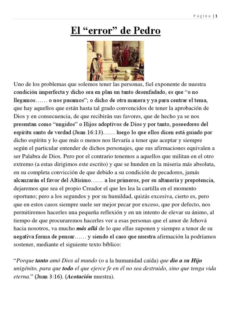 Los Errores de Pedro: Un Estudio de la Humanidad en la Fe - Qué hizo Pedro después de llorar por su pecado errores de pedro en la biblia - Qué hizo Pedro después de llorar por su pecado