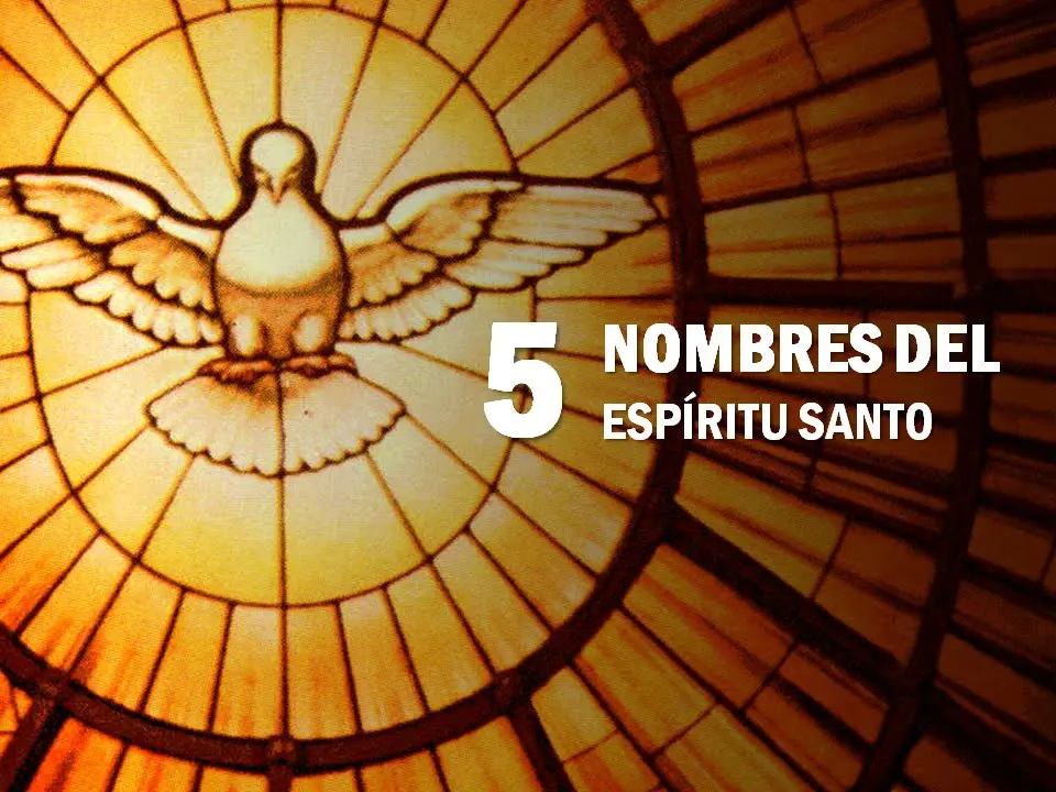 que otros nombres recibe el espiritu santo en la biblia - Qué nombres de Jesús al Espíritu Santo