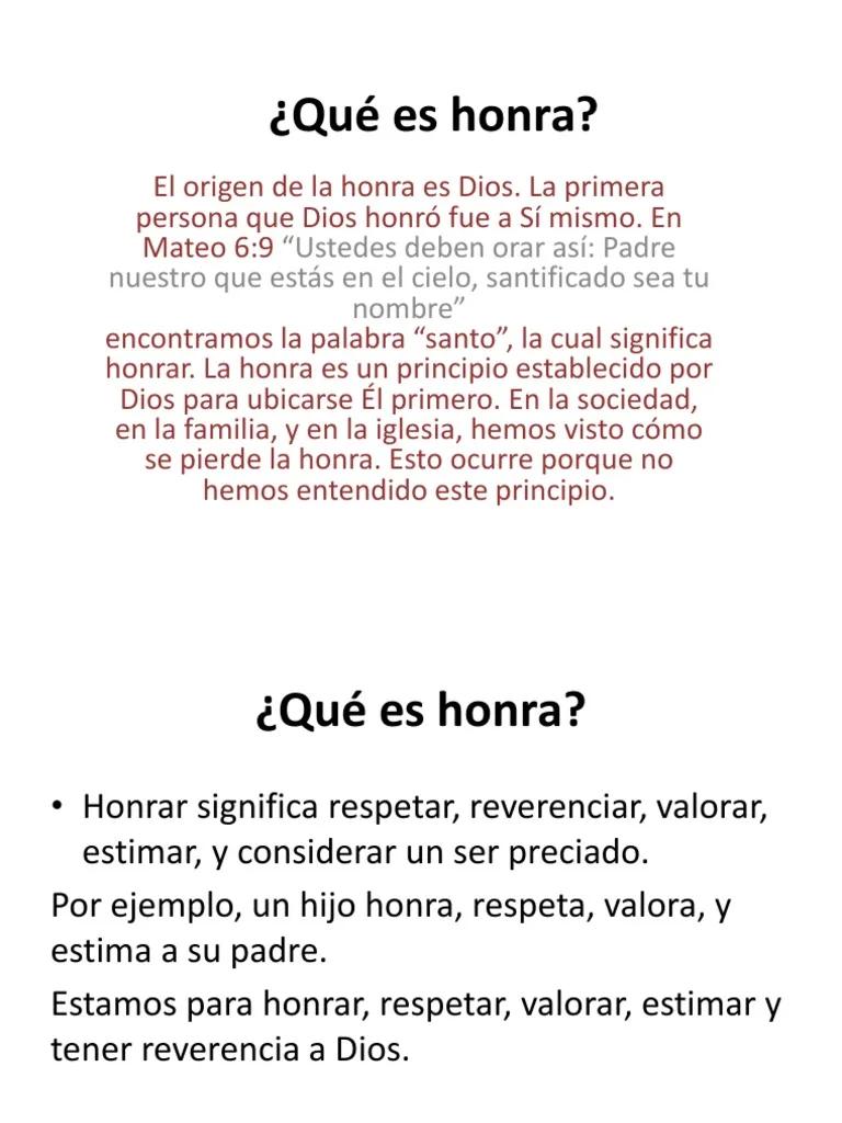 El Honor en la Biblia: Un Valor Fundamental para la Vida Cristiana - Que nos enseña el honor que es honor en la biblia - Que nos enseña el honor