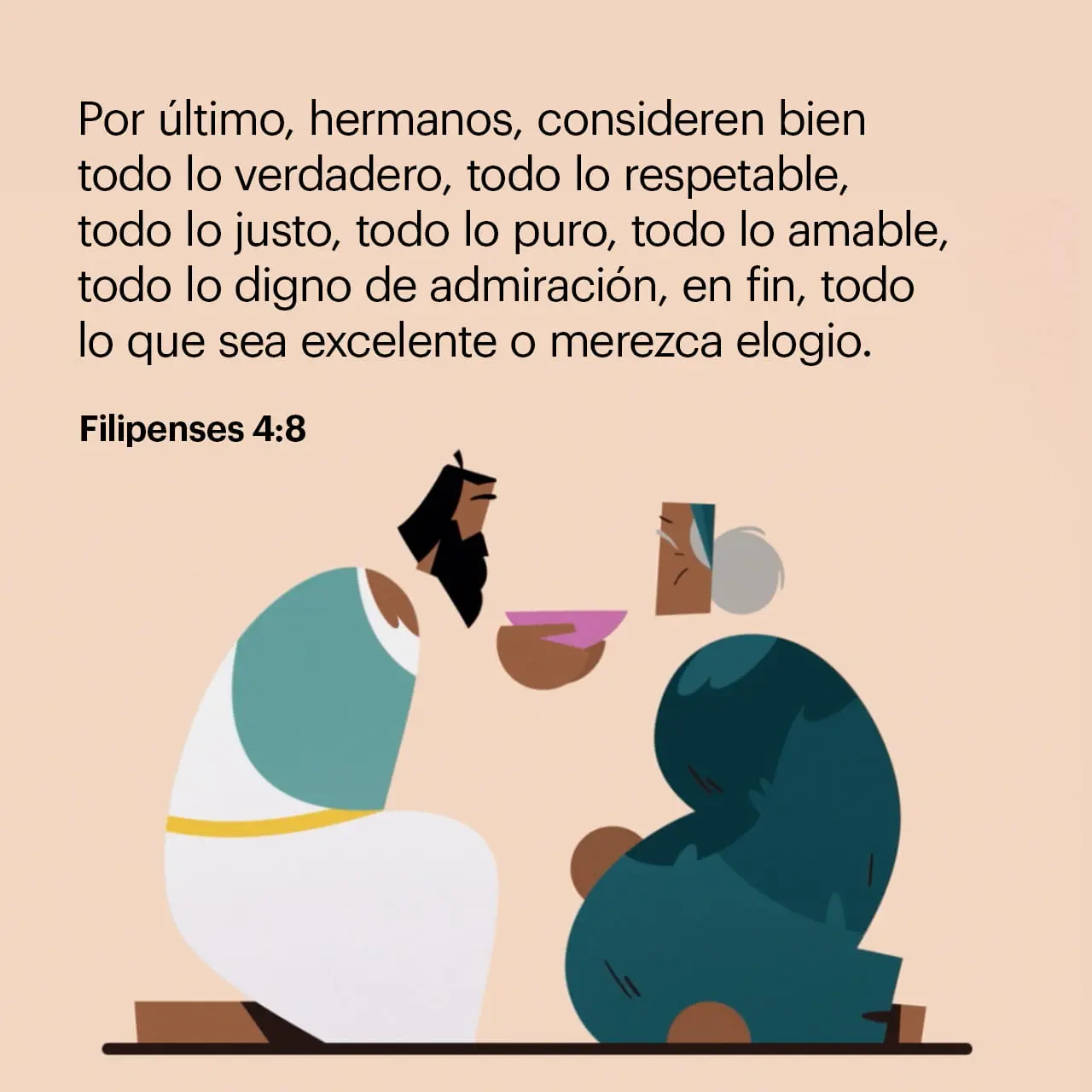 en esto pensad biblia - Que nos quiere decir Filipenses 4 8 9