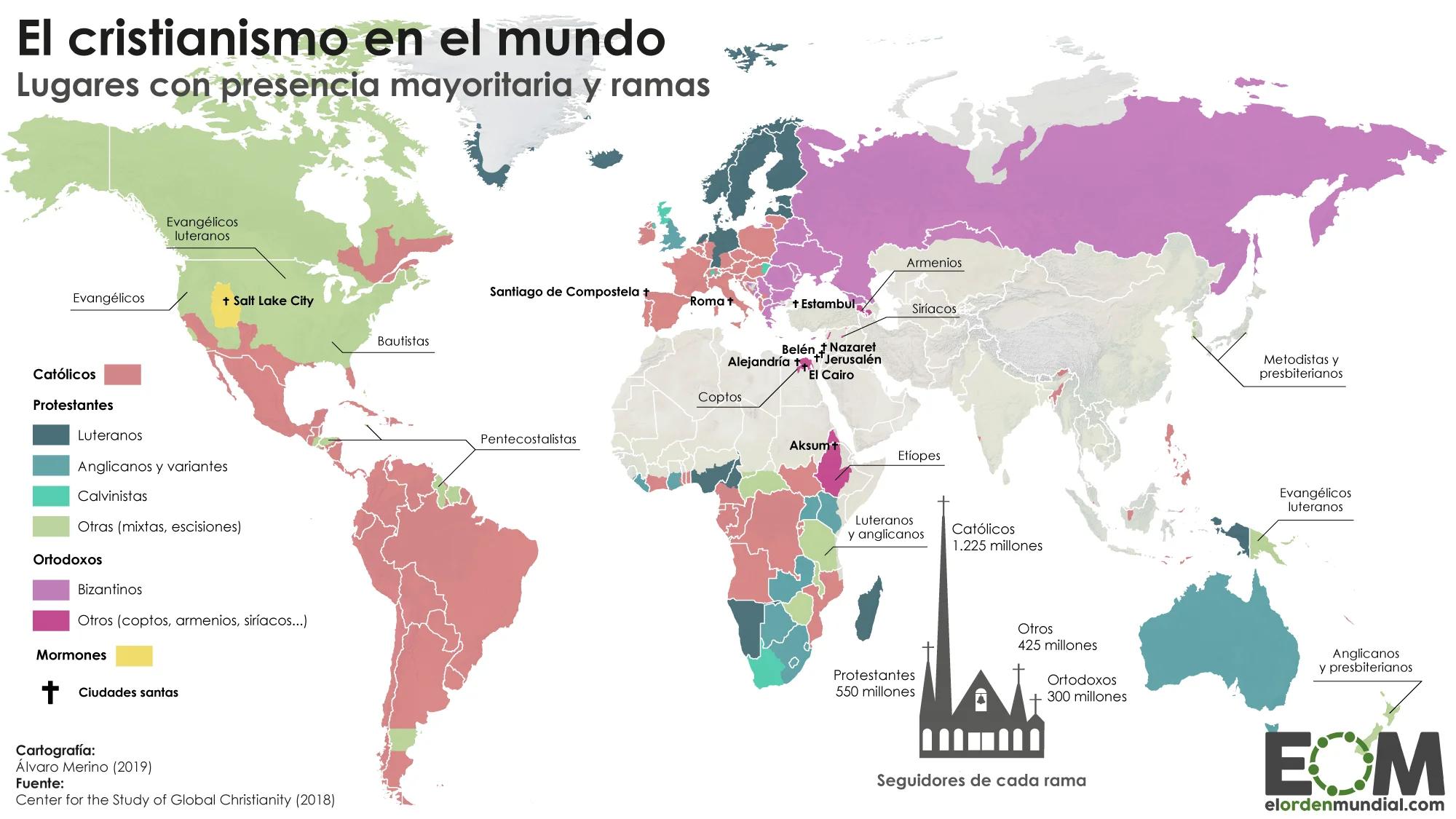 ¿Cuántos seguidores tiene la Iglesia Católica en el entorno? - Qué porcentaje de la población es católica cuantos seguidores tiene la iglesia catolica - Qué porcentaje de la población es católica