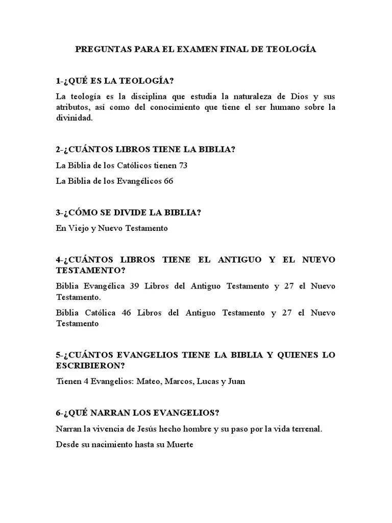 Preguntas Teológicas de la Biblia: Un Viaje de Exploración y Fe - Qué preguntas plantea la teología preguntas teologicas de la biblia - Qué preguntas plantea la teología