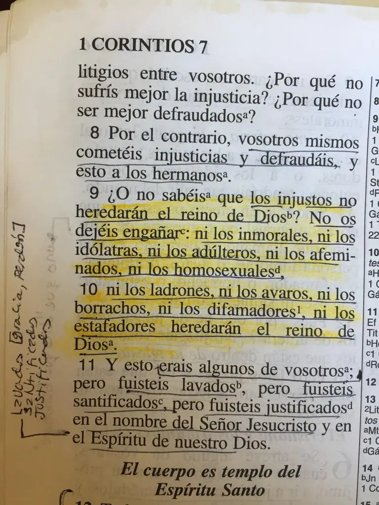 ¿Quiénes no heredarán el Reino de Dios según la Biblia? - Qué quiere decir 1 Corintios 6 9 quienes no heredaran el reino de dios segun la biblia - Qué quiere decir 1 Corintios 6 9