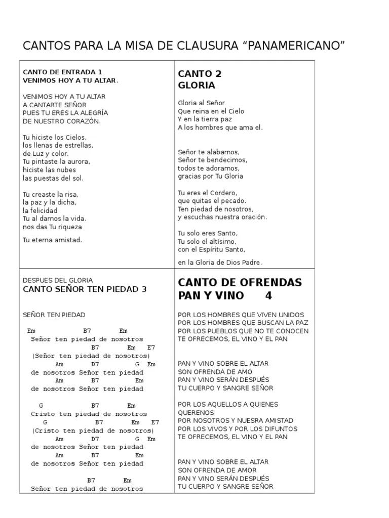 cantos misa hoy - Que se canta después del Evangelio