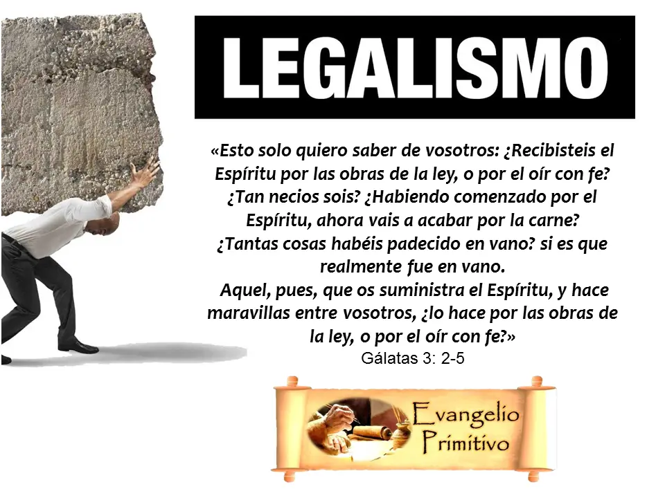 ¿Qué es el Legalismo en la Biblia? - Que se entiende por legalismo qué es el legalismo en la biblia - Que se entiende por legalismo