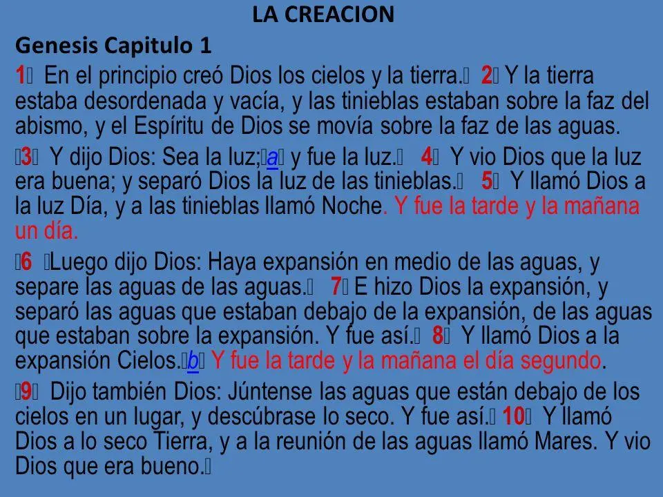 Génesis: El Comienzo de Todo en la Biblia Católica - Que se narra en el libro del Génesis genesis biblia catolica resumen - Que se narra en el libro del Génesis