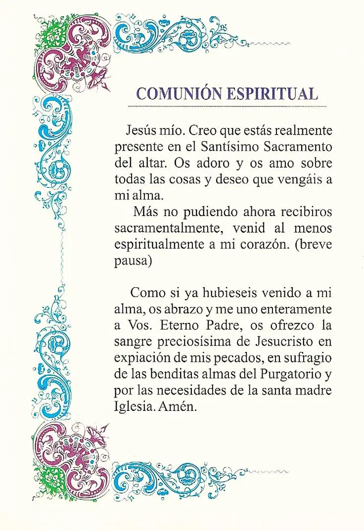 La Comunión Espiritual: Un Viaje Interior hacia Dios - Qué significa comunión espiritual comunion espiritual segun la biblia - Qué significa comunión espiritual