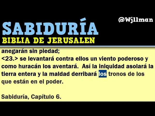 cuales son los libros de sabiduria de la biblia - Qué significa el libro de la sabiduría