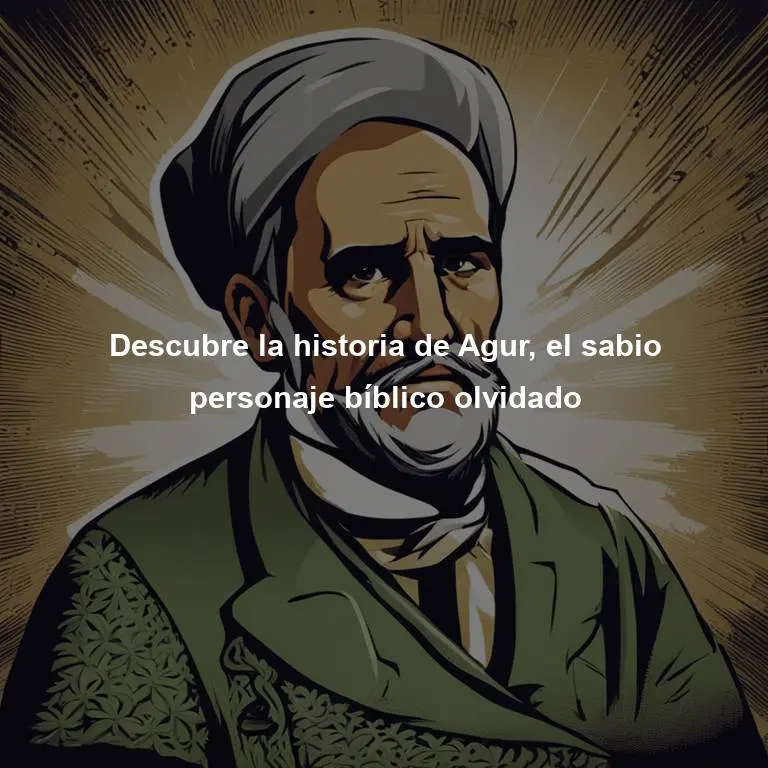 ¿Quién fue Agur en la Biblia? - Qué significa el nombre de Agur quien fue agur en la biblia - Qué significa el nombre de Agur