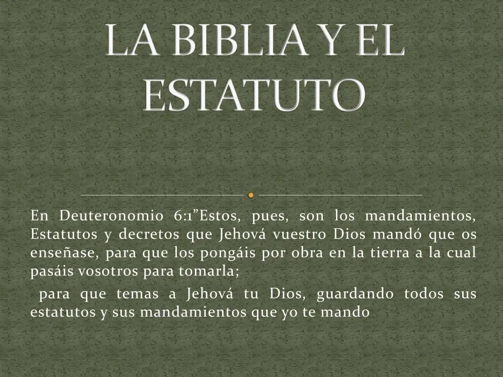 Los Estatutos en la Biblia: Un Camino hacia la Bendición - Qué significa guardar sus estatutos en la Biblia cuales son los estatutos en la biblia - Qué significa guardar sus estatutos en la Biblia