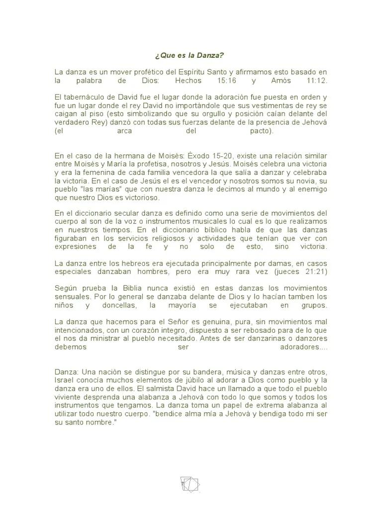 La Danza en la Biblia: Un Viaje a través de la Expresión Espiritual - Qué significa la danza en el mundo espiritual que es la danza según la biblia - Qué significa la danza en el mundo espiritual