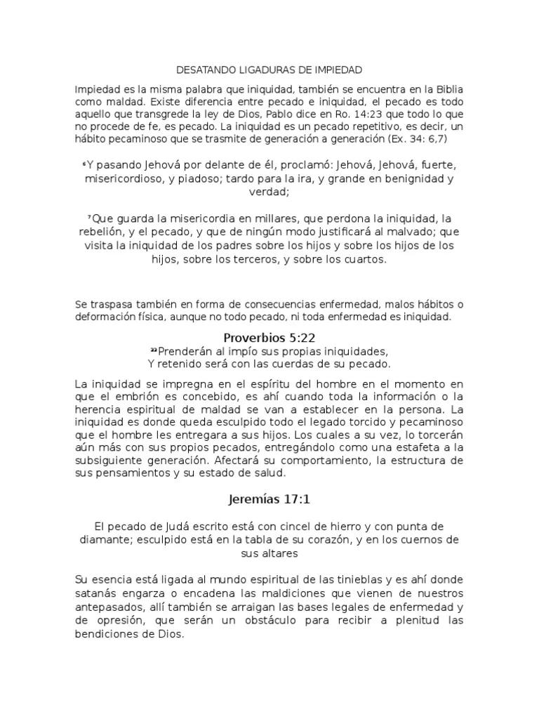 ¿Qué es la Impiedad según la Biblia? - Qué significa la palabra impiedad en griego que es impiedad segun la biblia - Qué significa la palabra impiedad en griego
