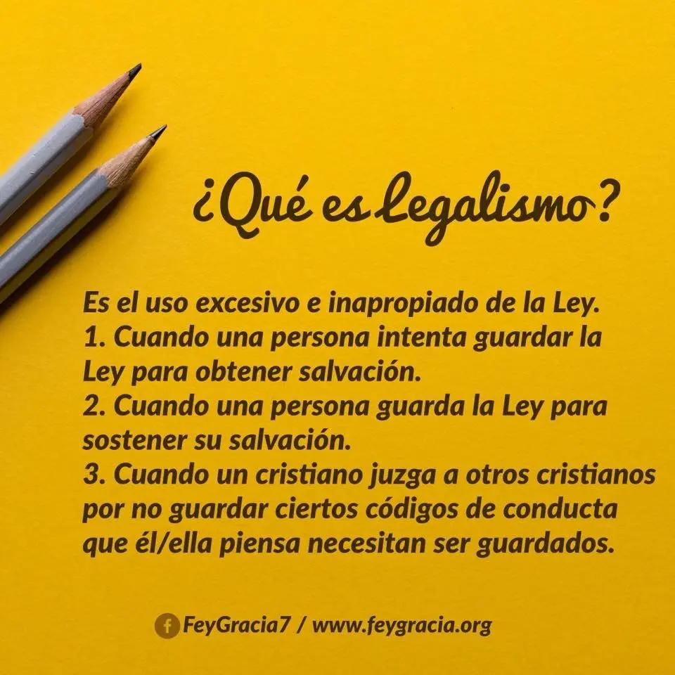 ¿Qué es el Legalismo en la Biblia? - Qué significa la palabra legalismo en la Biblia qué es el legalismo en la biblia - Qué significa la palabra legalismo en la Biblia