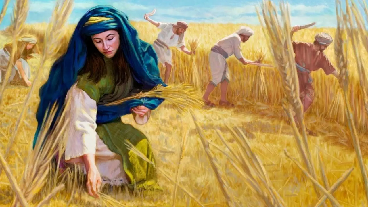 La Historia de Rut: Un Ejemplo de Fidelidad, Amor y Redención - Qué significa Rut espiritualmente imagen de rut de la biblia - Qué significa Rut espiritualmente