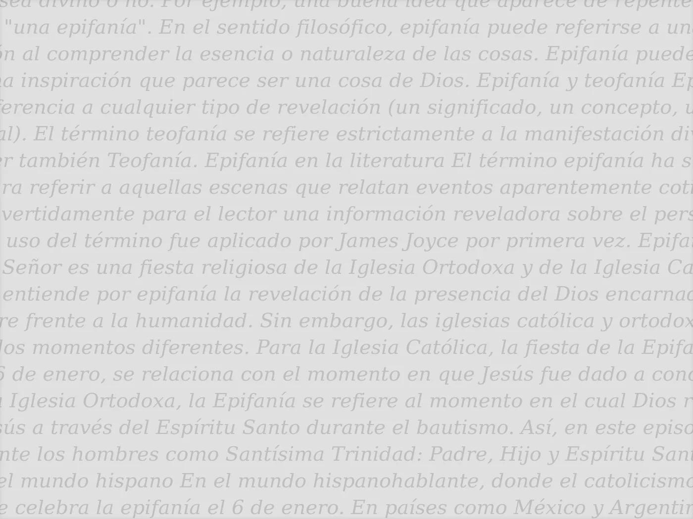 Epifanías en la Biblia: Revelaciones Divinas y Significados Profundos - Qué significa tener epifanías epifanias en la biblia - Qué significa tener epifanías