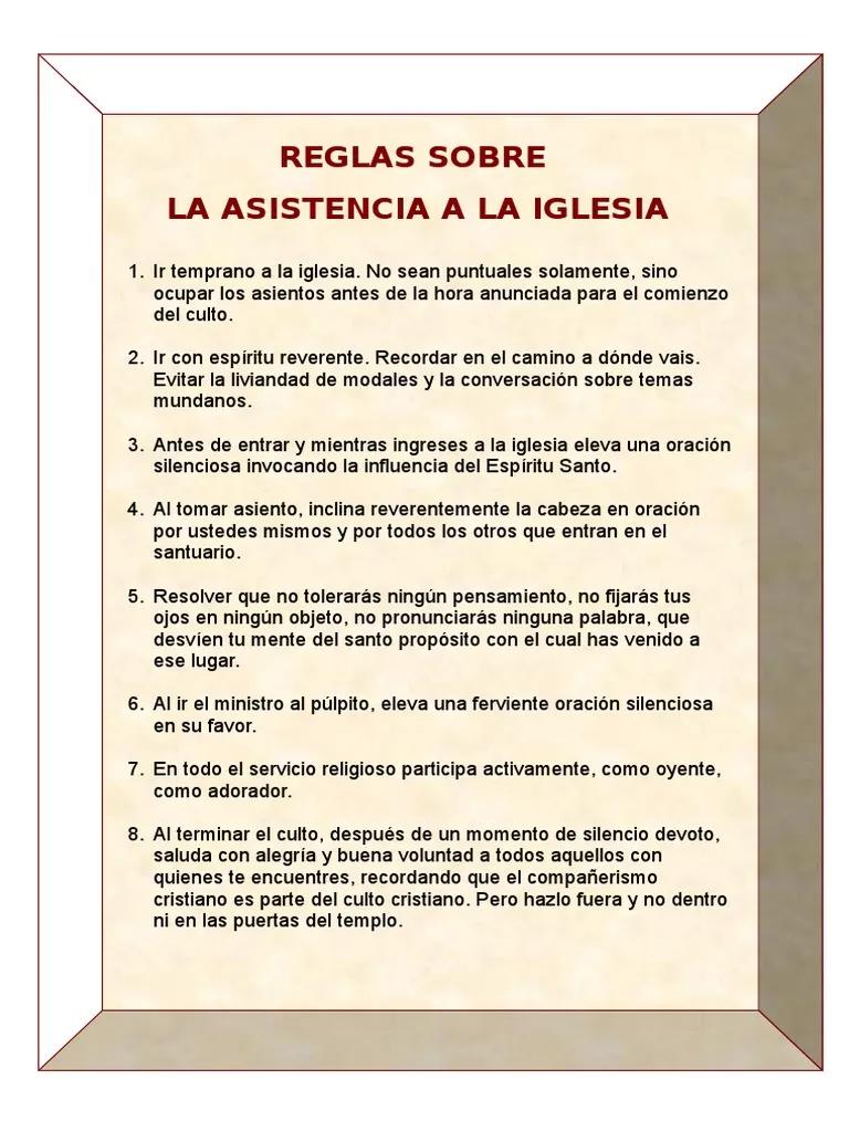 Reglas y Normas de la Iglesia Evangélica: Un Camino de Fe y Amor - Qué son las normas cristianas reglas y normas de la iglesia evangelica - Qué son las normas cristianas