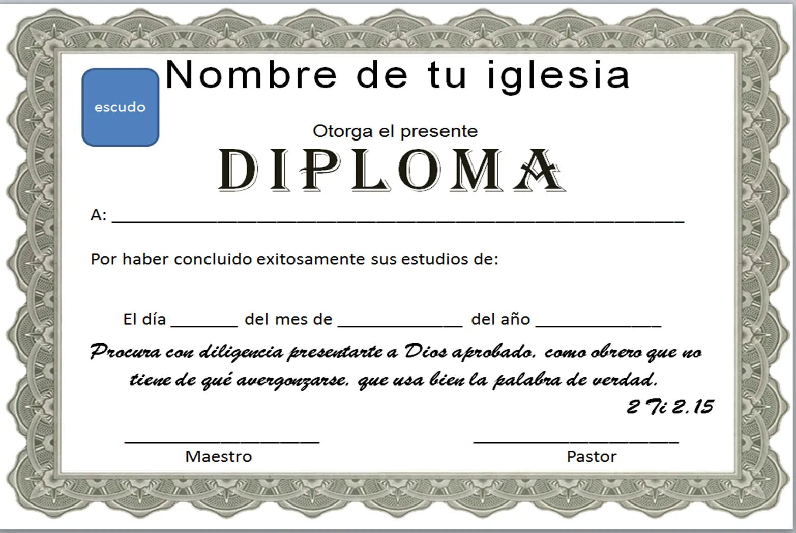 Certificado de Reconocimiento: Un Reconocimiento Formal a la Excelencia - Que tiene que decir en el certificado de reconocimiento certificado de reconocimiento iglesia - Que tiene que decir en el certificado de reconocimiento