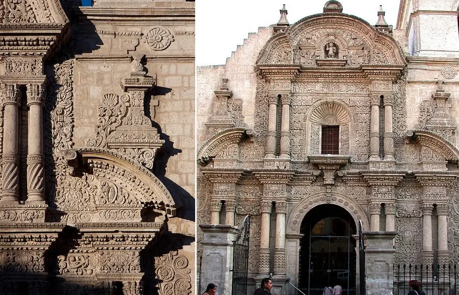 La Iglesia de la Compañía de Jesús: Un Tesoro Arquitectónico en Arequipa - Qué tipo de arquitectura hay en Arequipa iglesia de la compañia arequipa arquitectura - Qué tipo de arquitectura hay en Arequipa