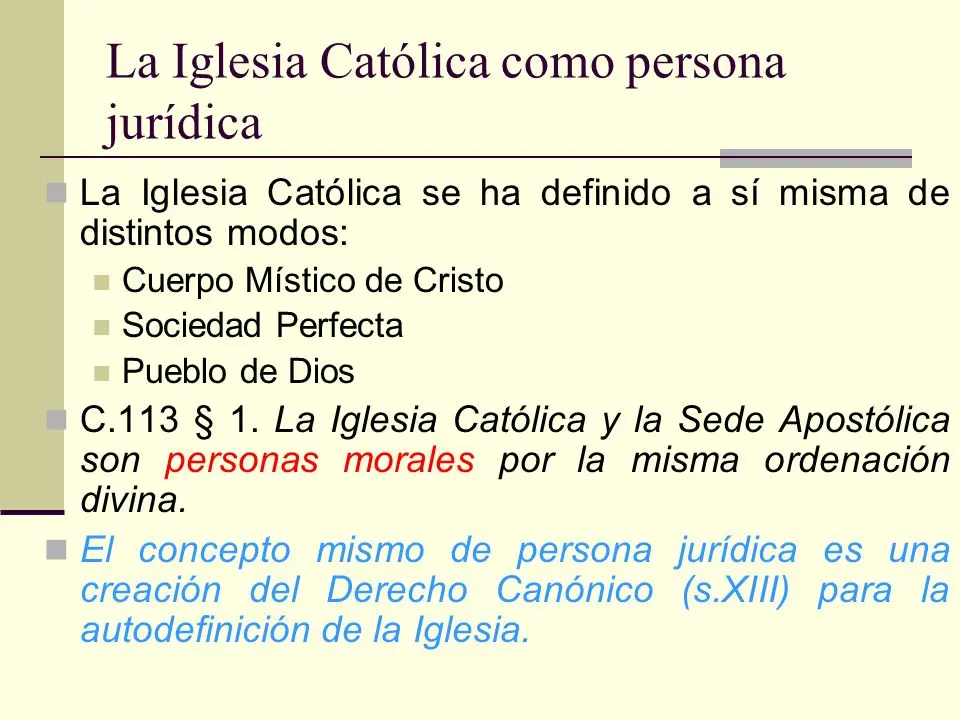 iglesia catolica persona juridica publica - Qué tipo de persona jurídica es la Iglesia Católica
