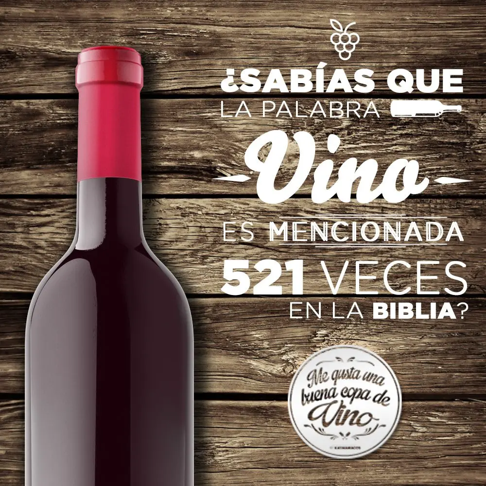 palabra vino en la biblia - Qué versículo de la Biblia habla del vino