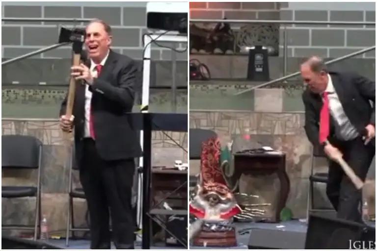 Iglesia Bautista Monte Sion: El Pastor Kevin Wynne y la Controversia - Quién destruyó la imagen de la Virgen de Guadalupe iglesia bautista monte sion pastor kevin wynne - Quién destruyó la imagen de la Virgen de Guadalupe