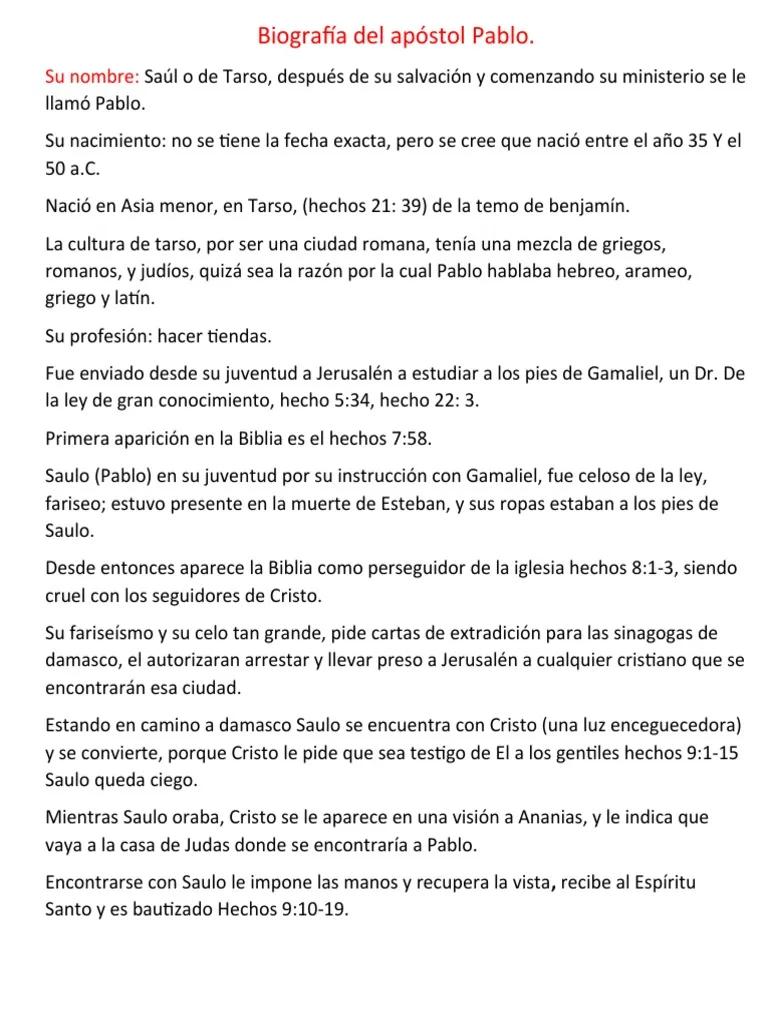 Biografía del Apóstol Pablo: Un Viaje de Persecución a Predicador - Quién era el apóstol Pablo biografía biografía del apóstol pablo según la biblia reina valera - Quién era el apóstol Pablo biografía
