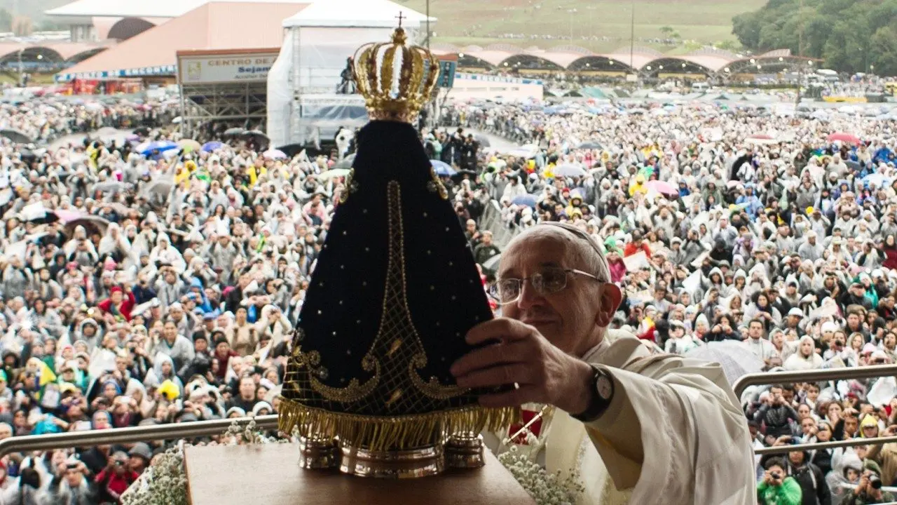 La Iglesia de la Aparecida: Un símbolo de fe y devoción en Brasil - Quién es el santo patrono de Brasil iglesia de la aparecida de brasil - Quién es el santo patrono de Brasil