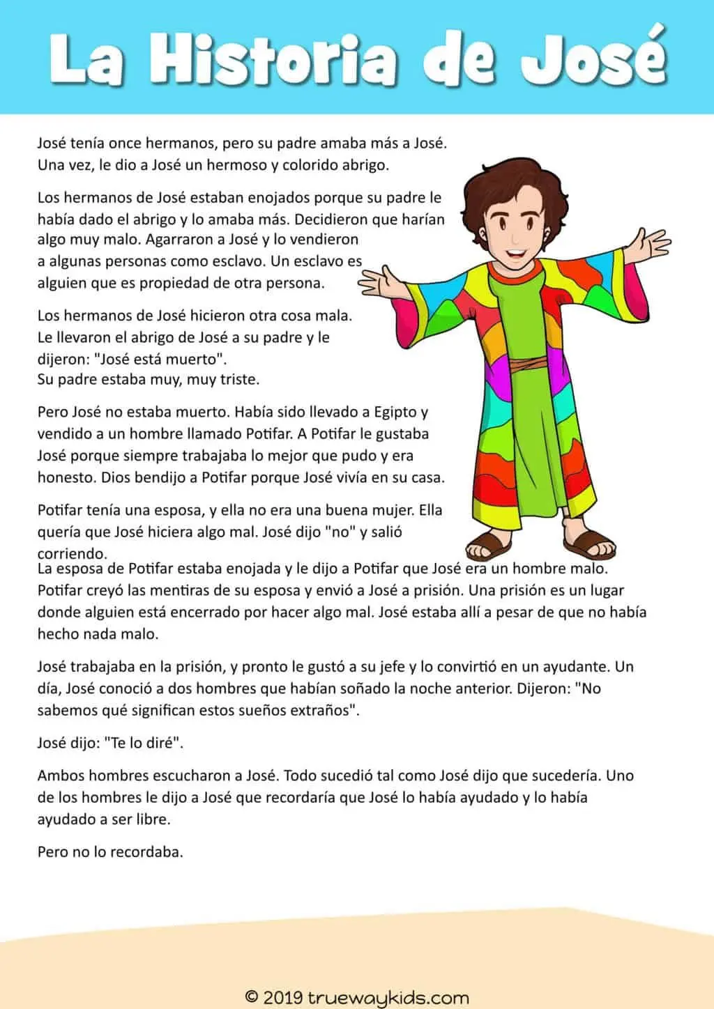 La increíble historia de José: Un viaje de sueños, traiciones y perdón - Quién fue José en la Biblia para niños historia de jose en la biblia para niños - Quién fue José en la Biblia para niños