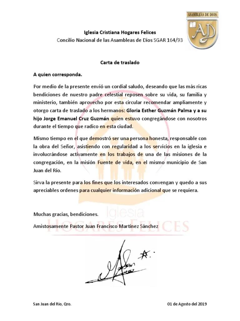 Carta de Traslado Iglesia Adventista: Tutorial Completa para un Cambio de Comunidad - Quién hace la lectura de nombramientos en la Iglesia Adventista carta de traslado iglesia adventista - Quién hace la lectura de nombramientos en la Iglesia Adventista